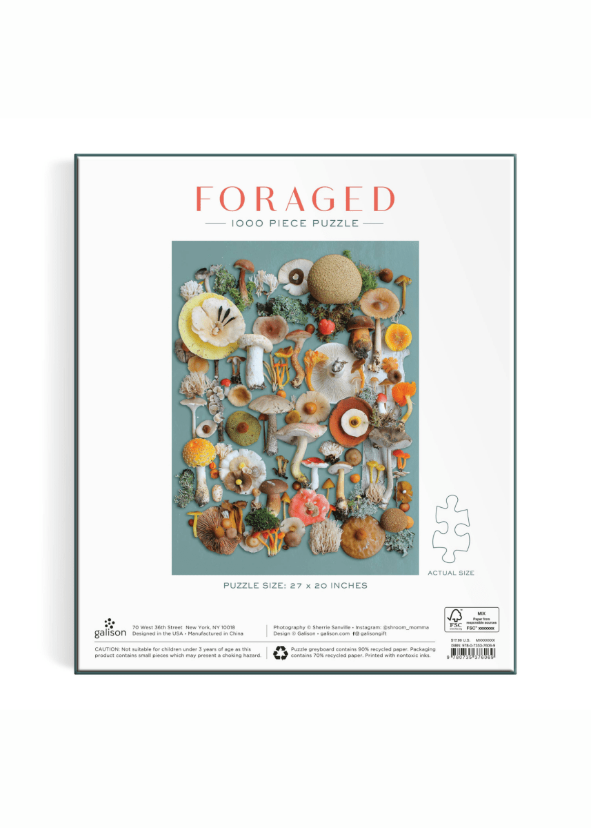 Casse - Tête Foraged 1000 Pièces Chronicle Books - Ex - voto