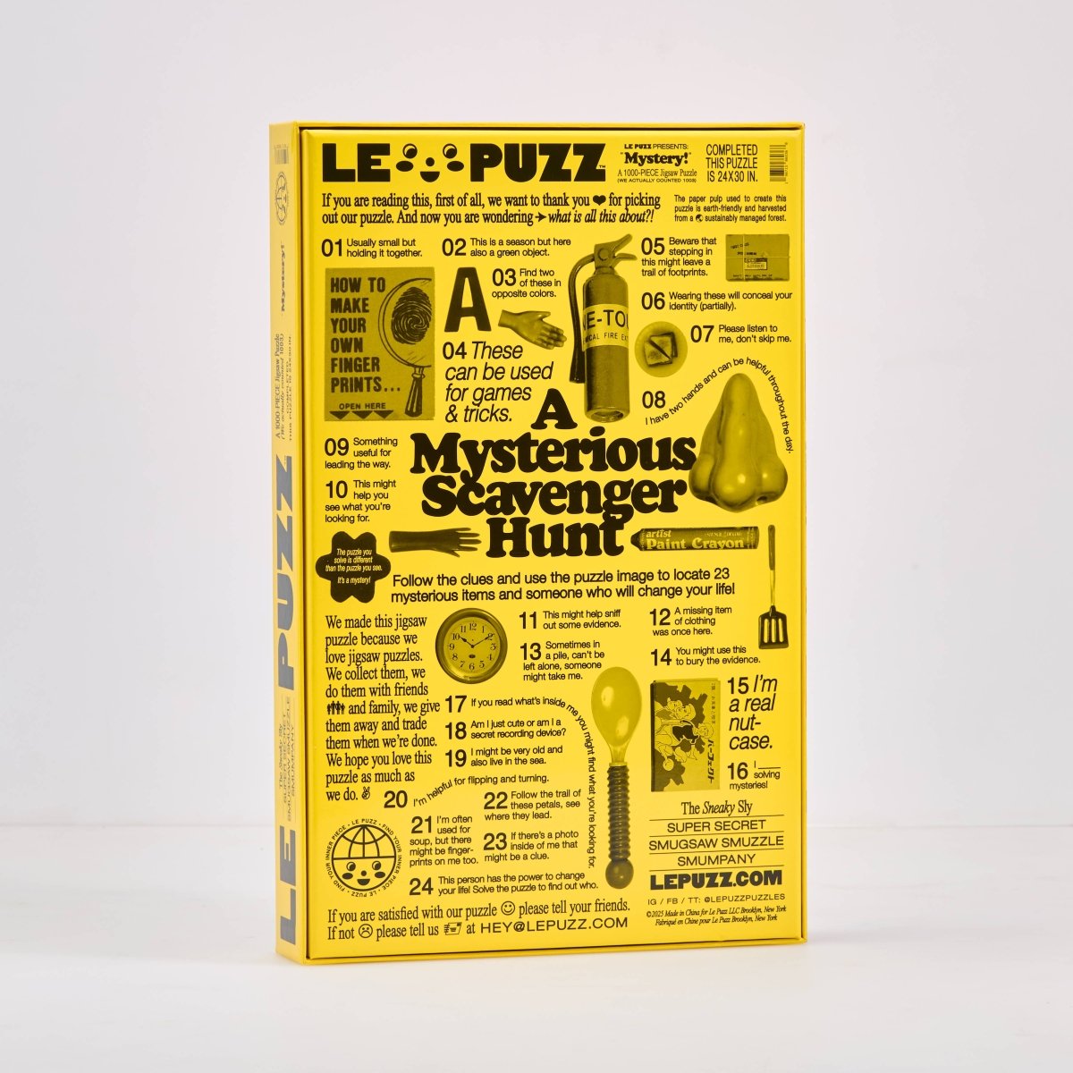 Casse - Tête Mystery! Le Puzz - Ex - voto