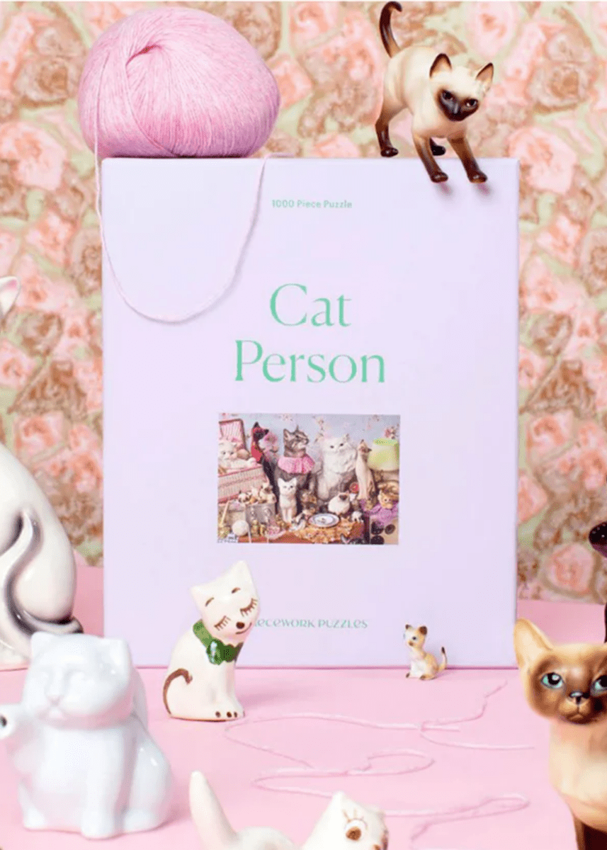 Casse - Tête Piecework Cat Person - Ex - voto