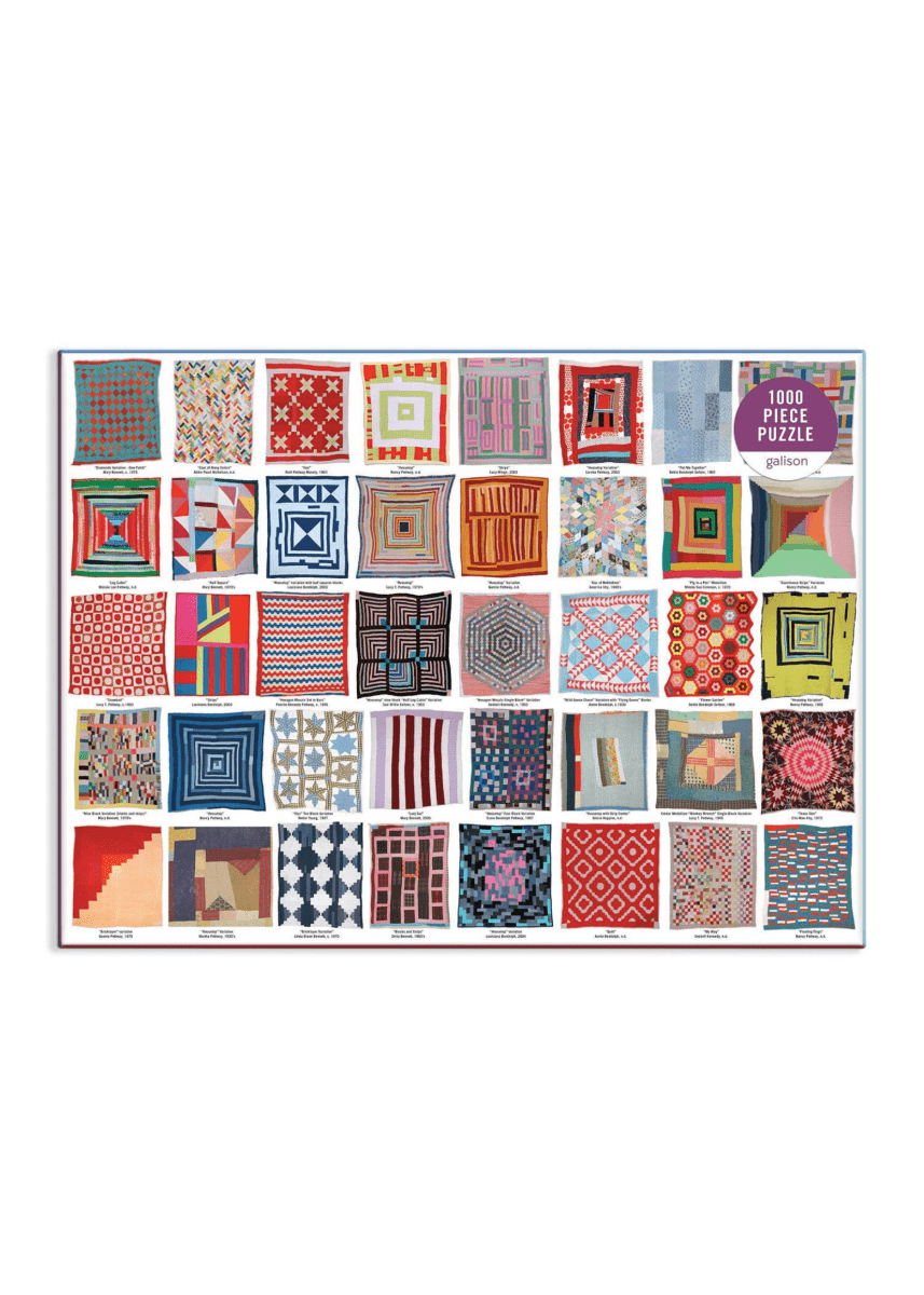 Casse - Tête Quilts 1000 Pièces Chronicle Books - Ex - voto