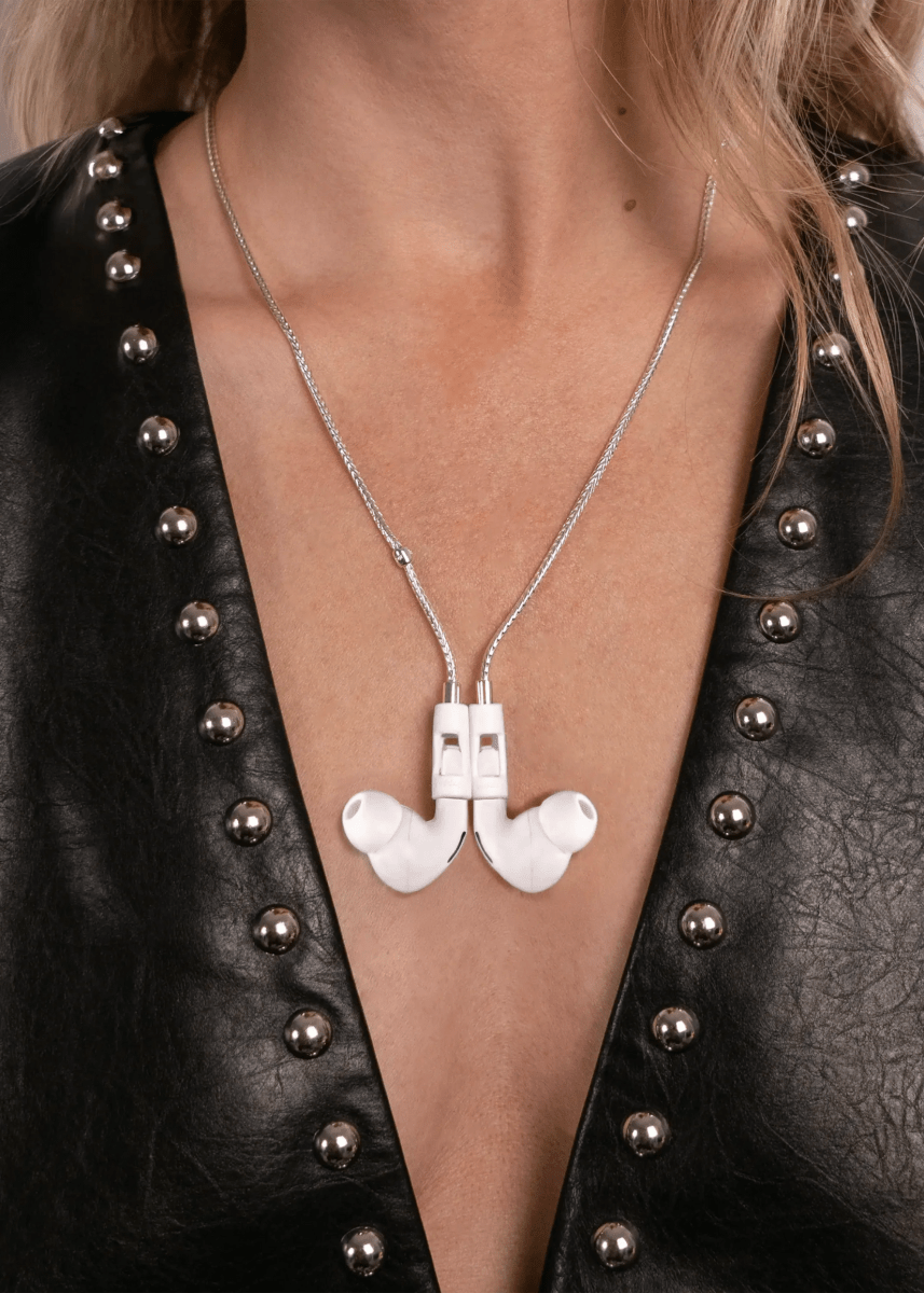 Chaîne Airpods Foxtail Argent Tapper - Ex - voto