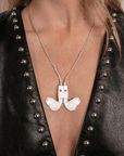 Chaîne Airpods Foxtail Argent Tapper - Ex - voto