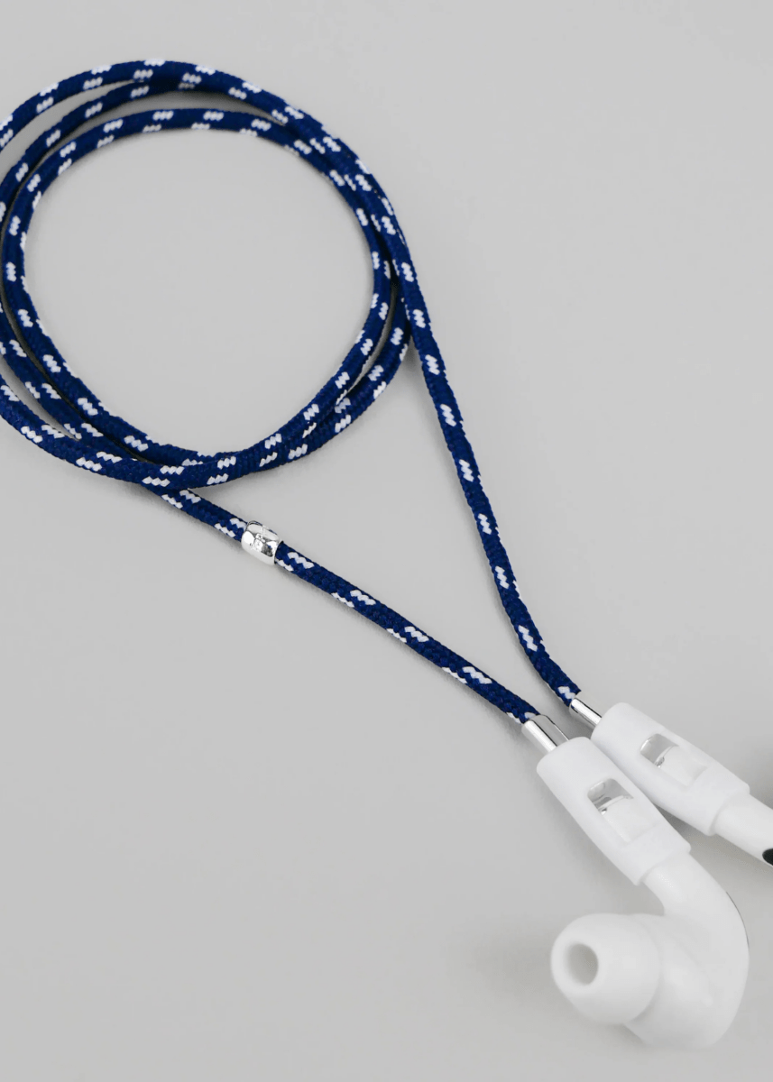 Chaîne Airpods Nylon Bleue Tapper - Ex - voto