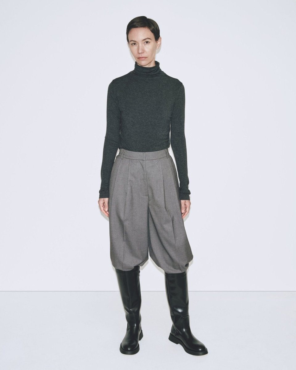 Chandail Col Roulé Mijeong Park Charcoal SOLDE - Vente finale - Ex - voto