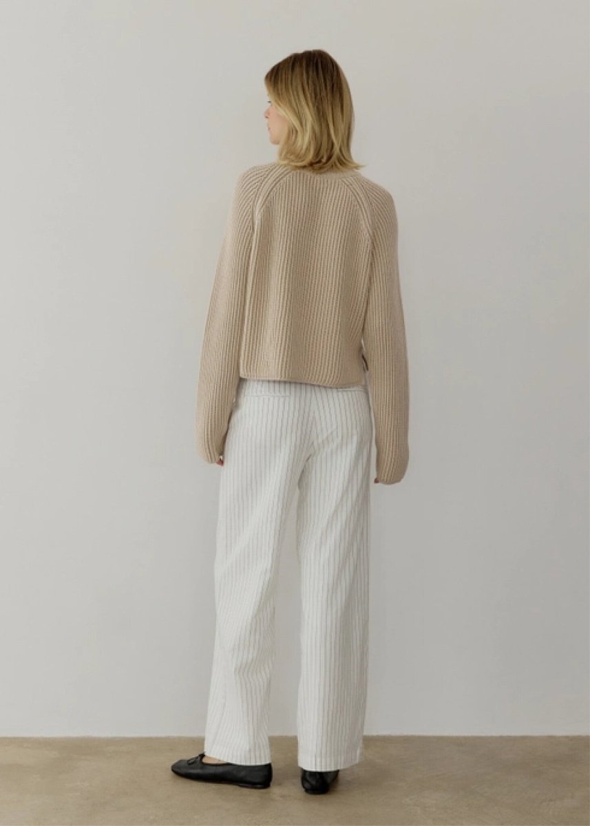Chandail Devin All Row Beige SOLDE - Vente finale - Ex - voto