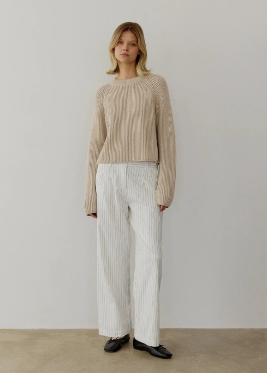 Chandail Devin All Row Beige SOLDE - Vente finale - Ex - voto