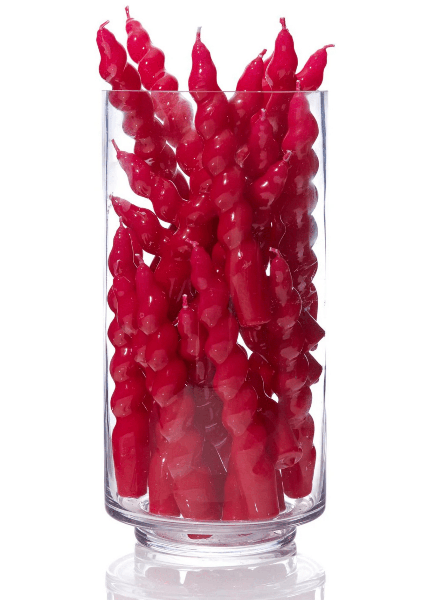 Maegen Spiral Taper Candle (Different Colours Available) – Ex-voto