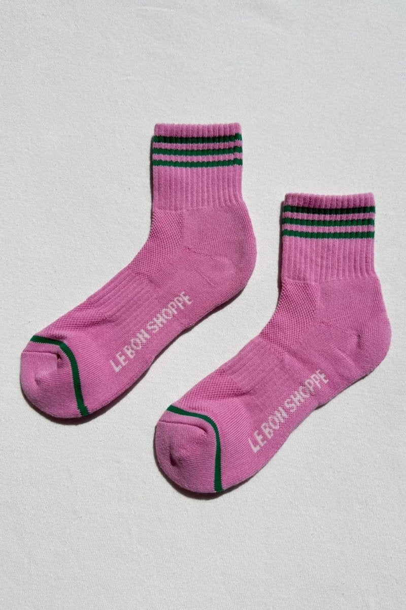 Chaussette Girlfriend Rose Pink Le Bon Shoppe - Ex - voto