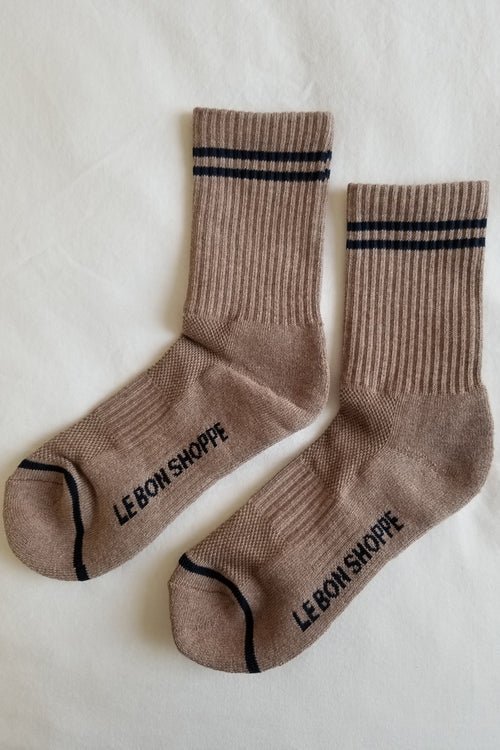 Chaussettes Boyfriend Le Bon Shoppe Cacao - Ex - voto