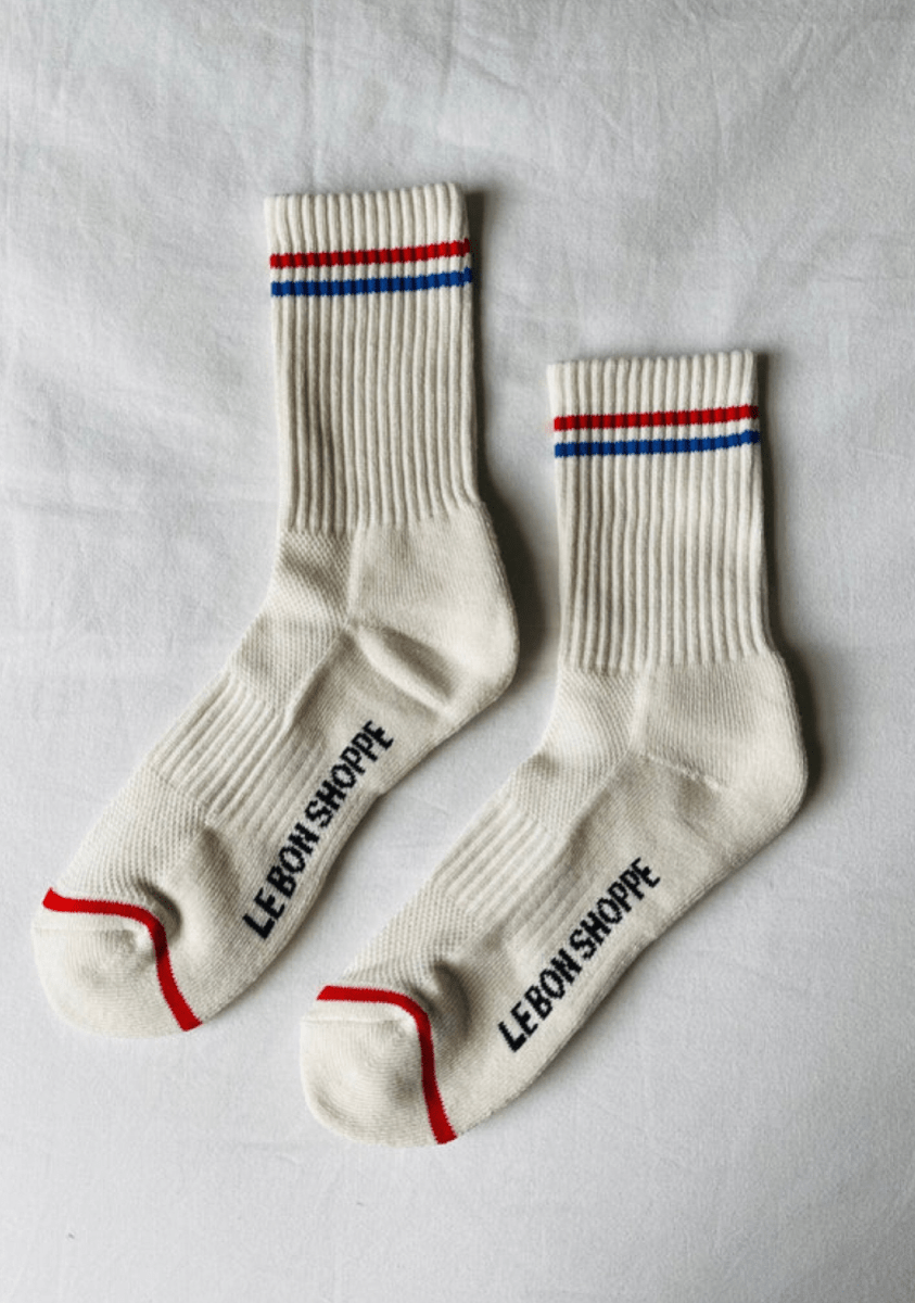 Chaussettes Boyfriend Le Bon Shoppe Milk - Ex - voto