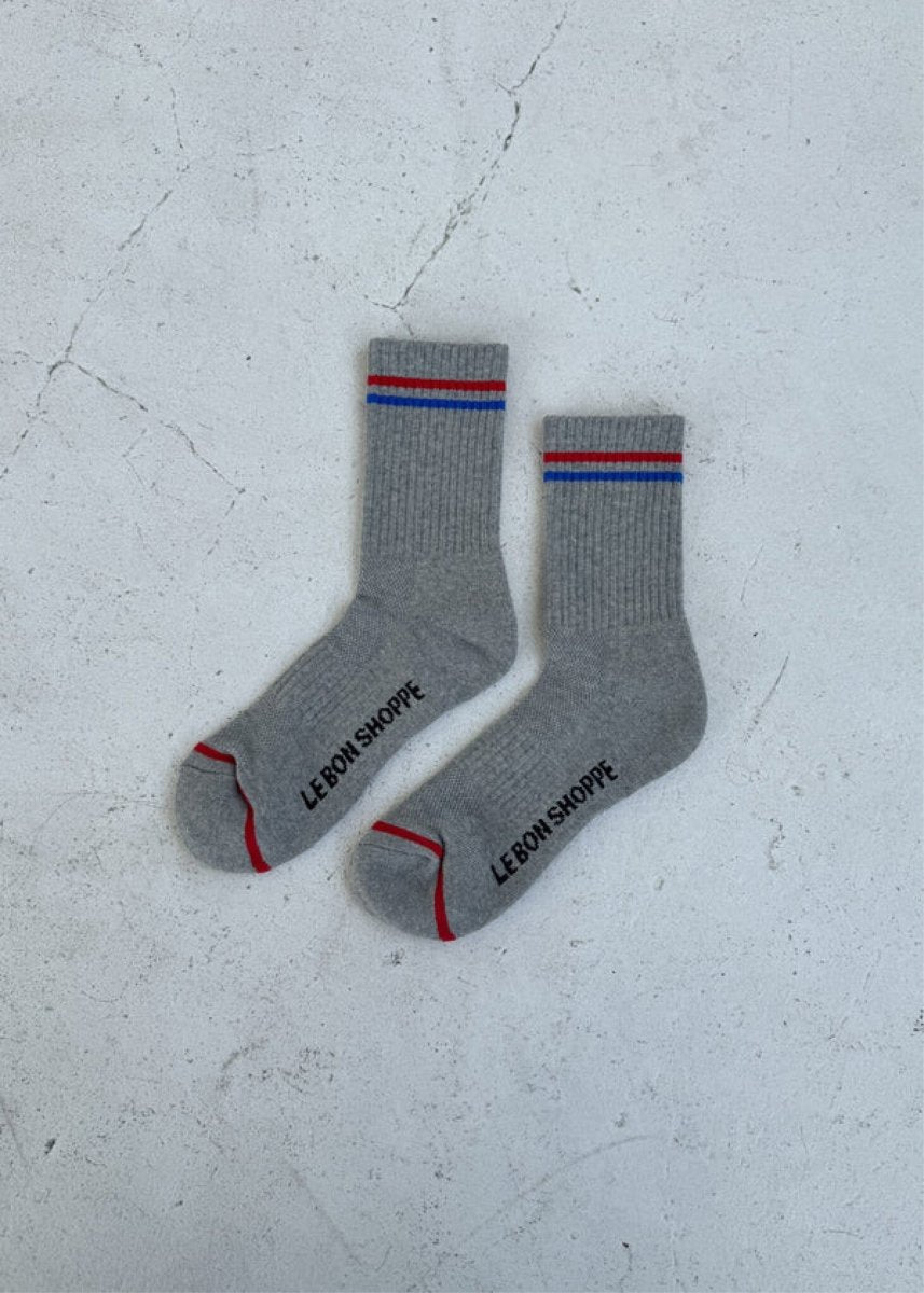 Chaussettes Boyfriend Le Bon Shoppe True Grey - Ex - voto