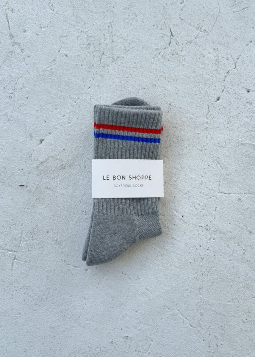 Chaussettes Boyfriend Le Bon Shoppe True Grey - Ex - voto
