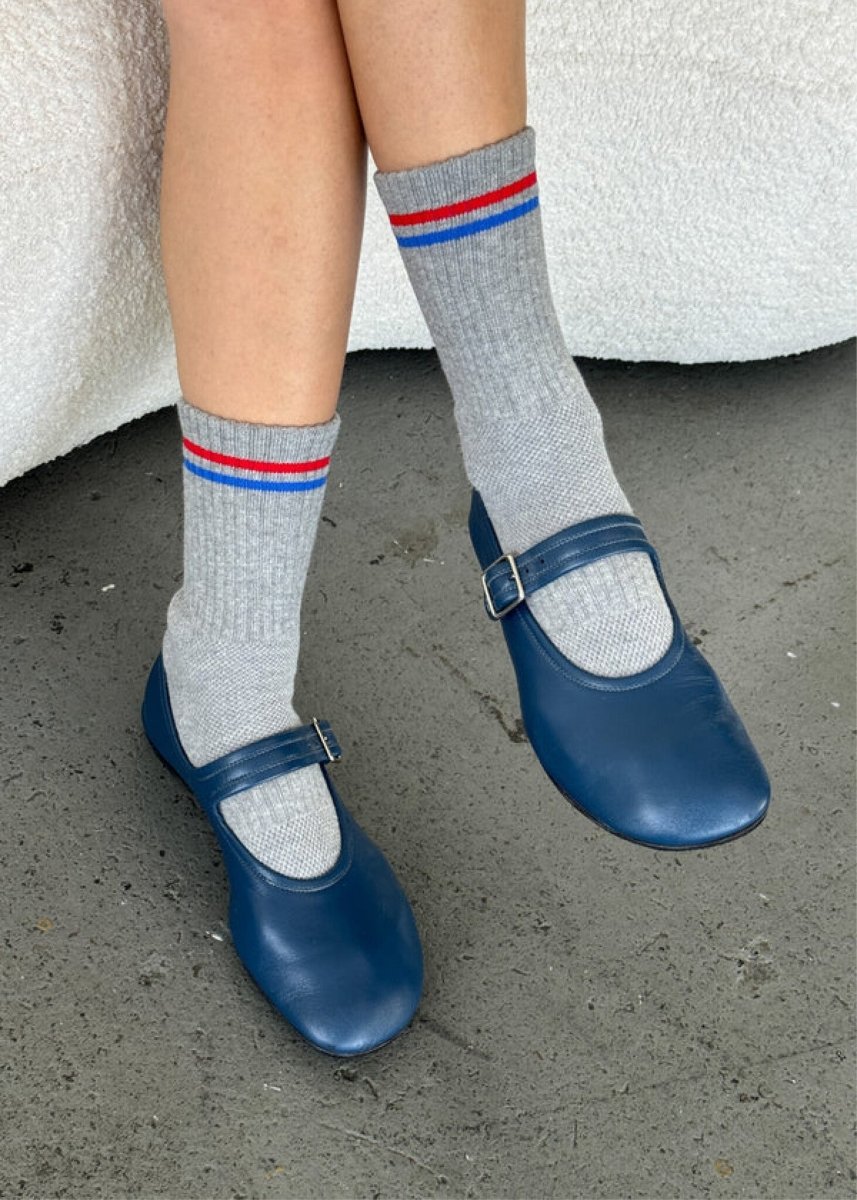 Chaussettes Boyfriend Le Bon Shoppe True Grey - Ex - voto