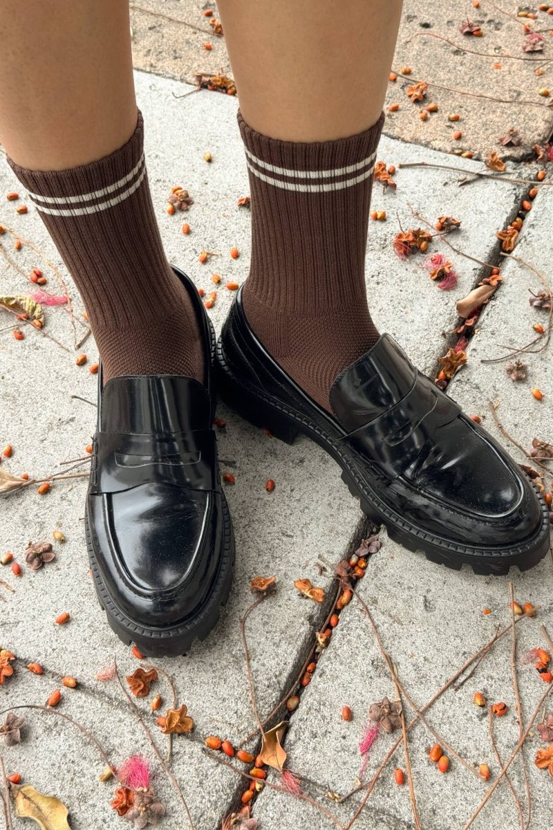Chaussettes Boyfriend Le Bon Shoppe Wood - Ex - voto