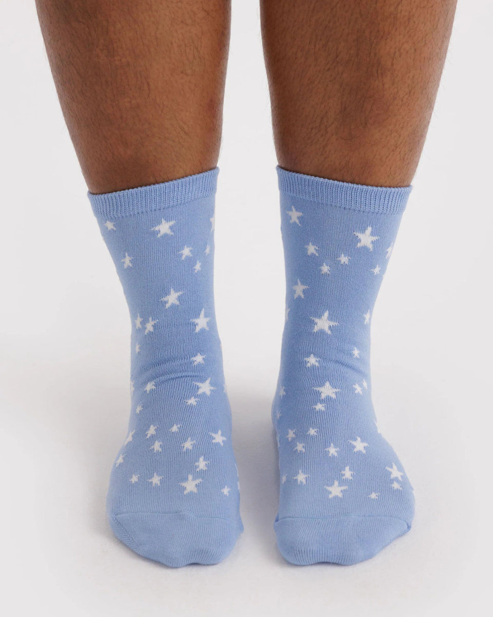 Chaussettes Crew Baggu Blue Star - Ex - voto