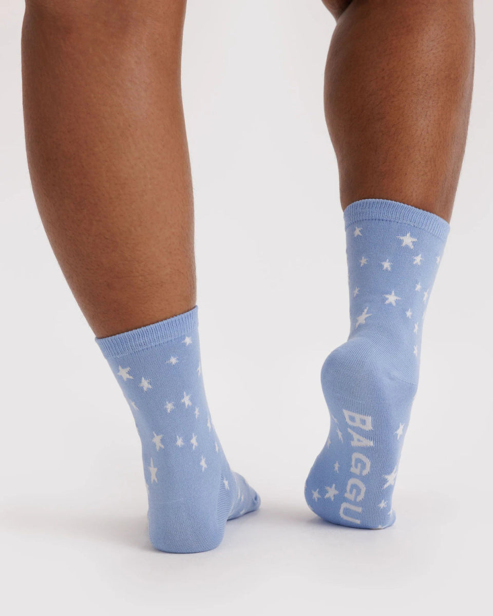 Chaussettes Crew Baggu Blue Star - Ex - voto