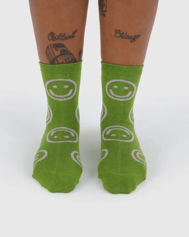 Chaussettes Crew Baggu Pear Happy - Ex - voto