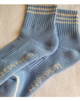 Chaussettes Girlfriend Le Bon Shoppe Parisian Blue - Ex - voto