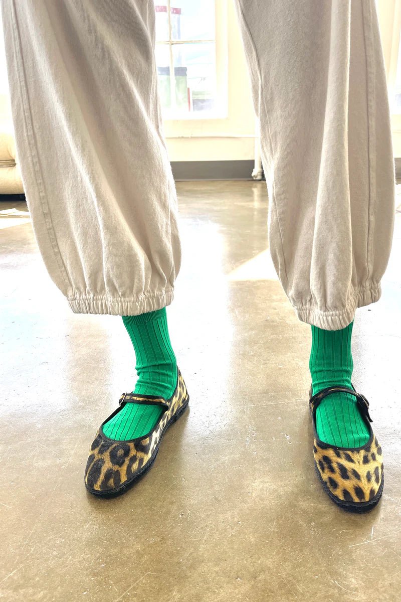 Chaussettes Her Le Bon Shoppe Kelly Green - Ex - voto