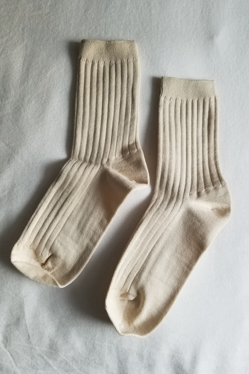 Chaussettes Her Le Bon Shoppe Porcelaine - Ex - voto