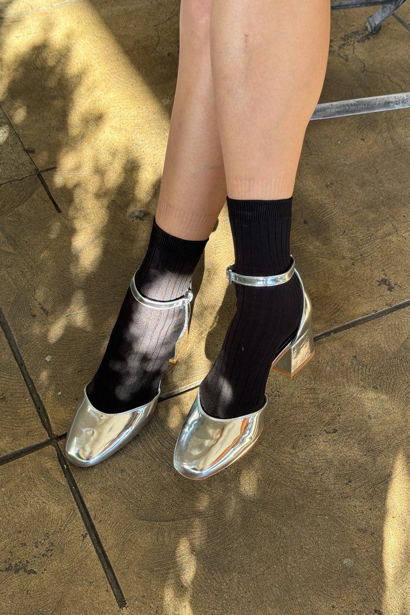 Chaussettes Her Le Bon Shoppe True Black - Ex - voto