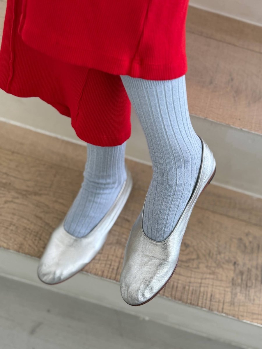 Chaussettes Her Modal Lurex Le Bon Shoppe Morning Mist - Ex - voto