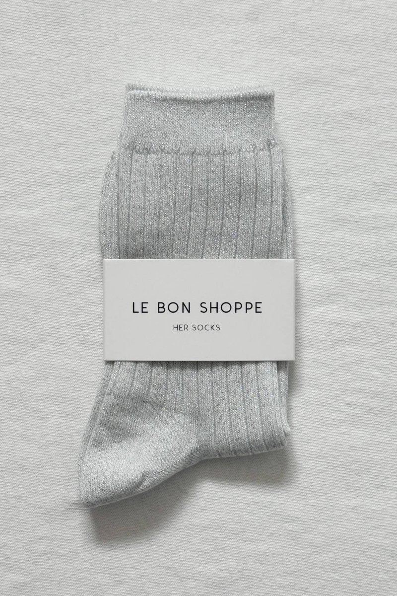 Chaussettes Her Modal Lurex Le Bon Shoppe Snow White - Ex - voto