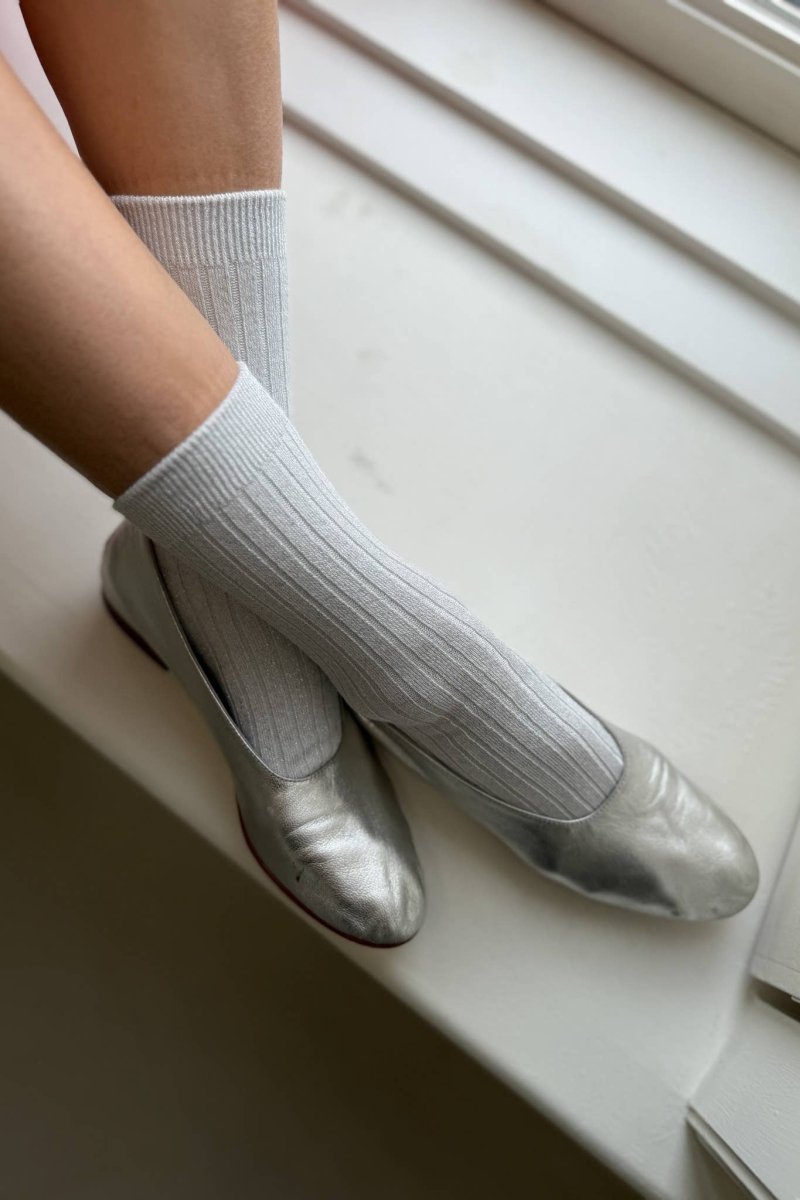 Chaussettes Her Modal Lurex Le Bon Shoppe Snow White - Ex - voto