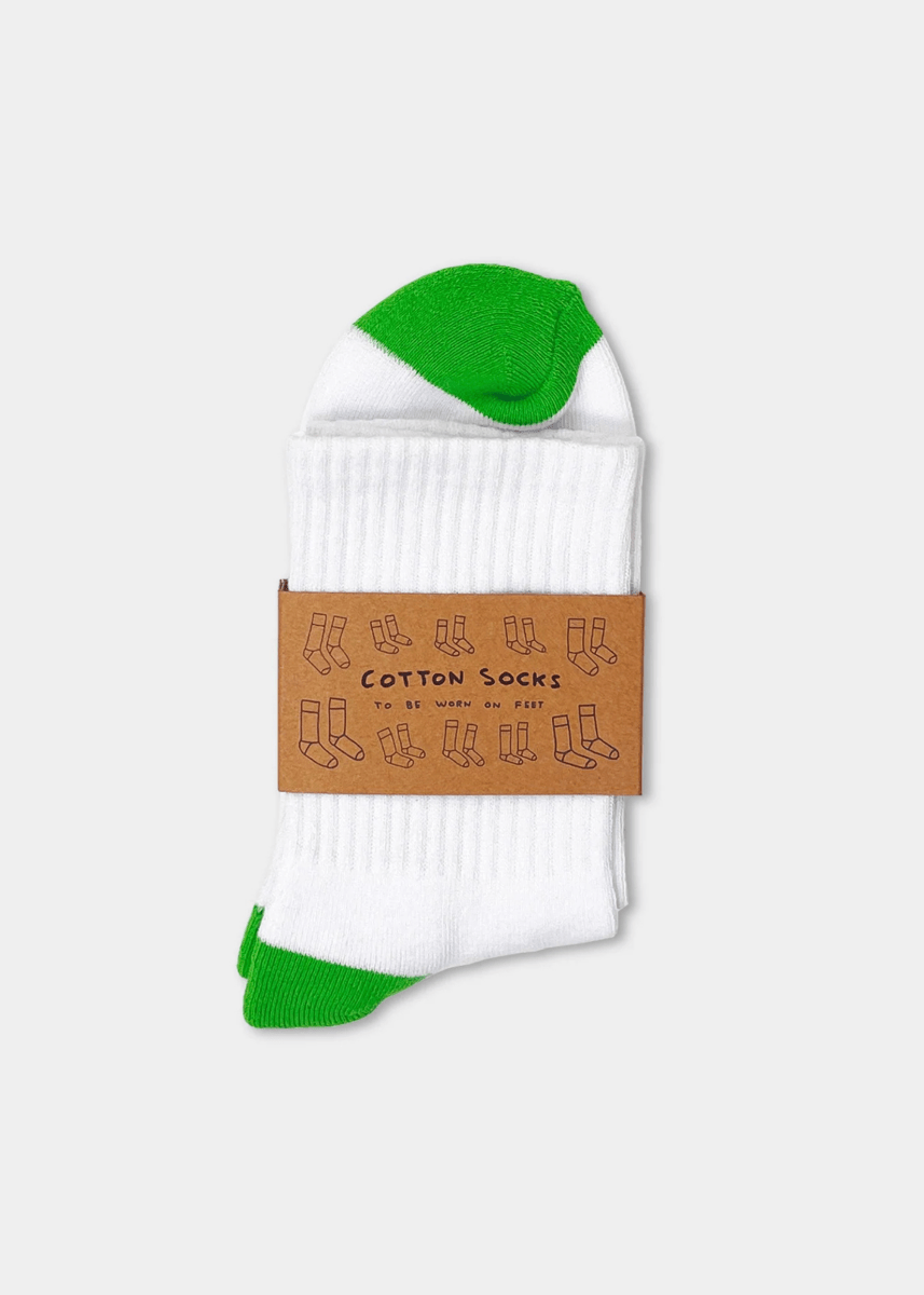 Chaussettes I Pea Peas D.Shrigley - Ex - voto