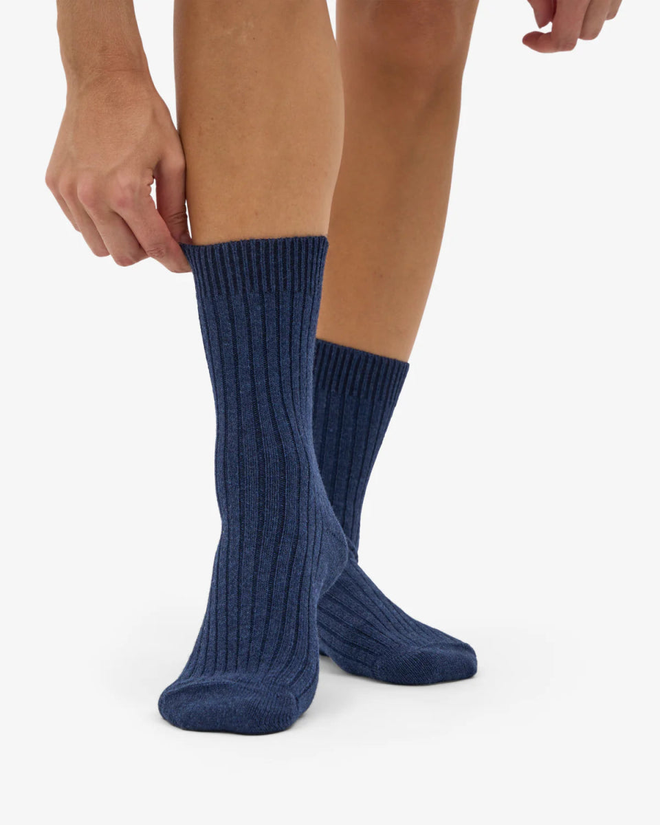 Chaussettes Merinos Colorful Standard - Ex - voto