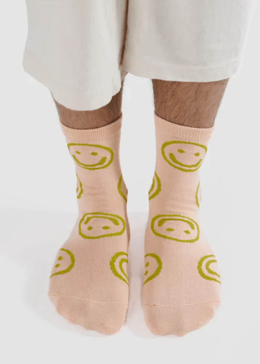 Chaussettes Motifs Baggu Happy Couleurs Pastels - Ex - voto