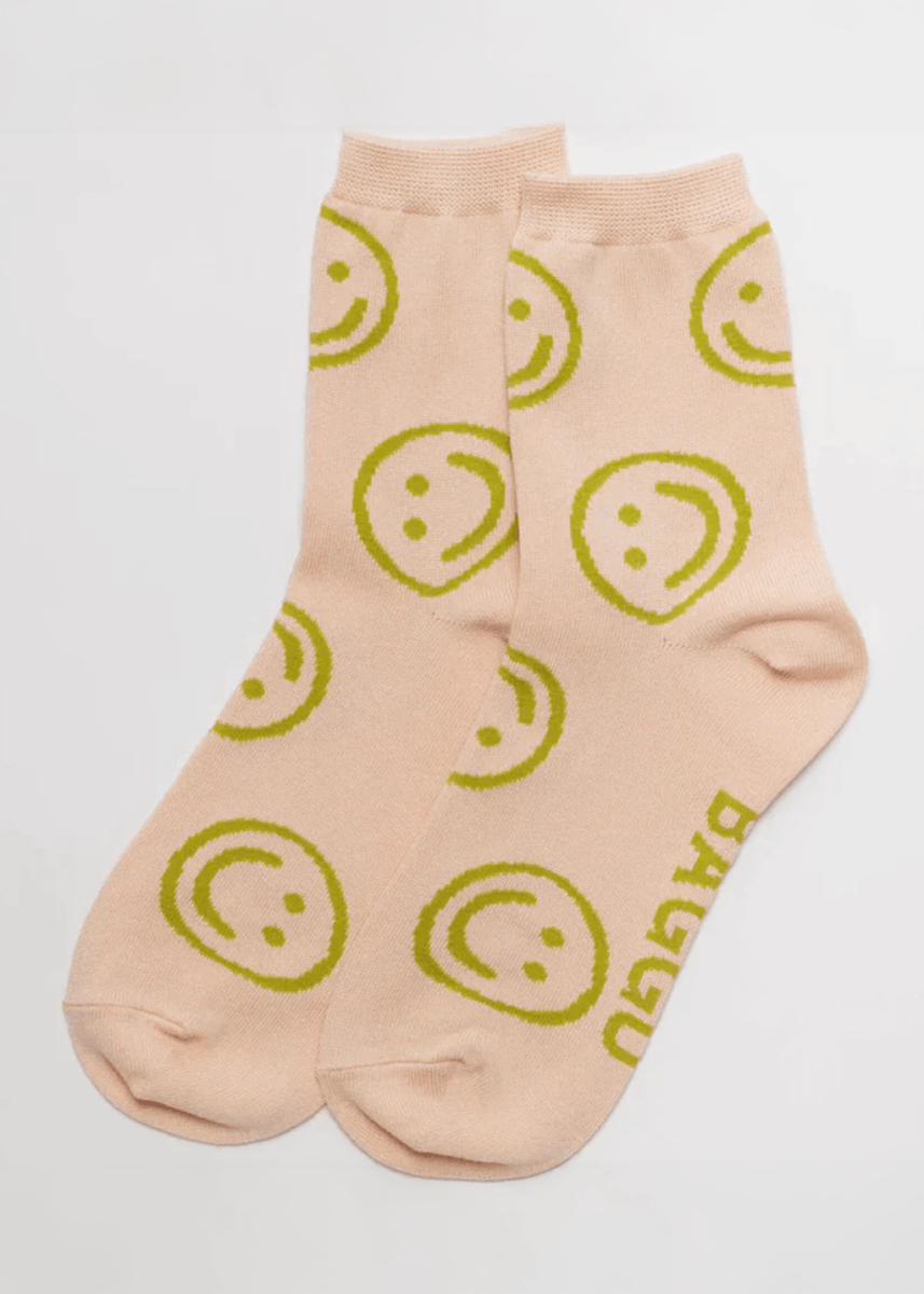 Chaussettes Motifs Baggu Happy Couleurs Pastels - Ex - voto