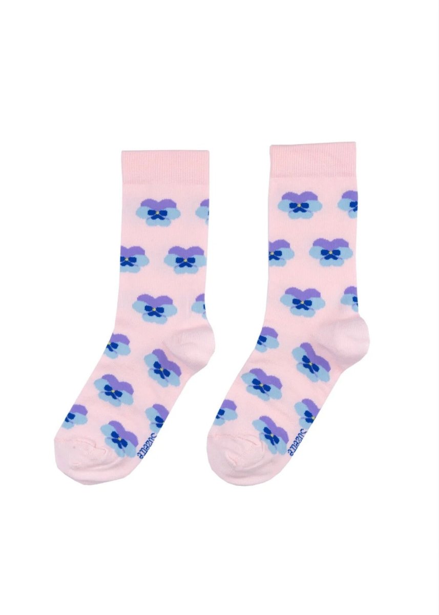 Chaussettes Pensées Coucou Suzette - Ex - voto