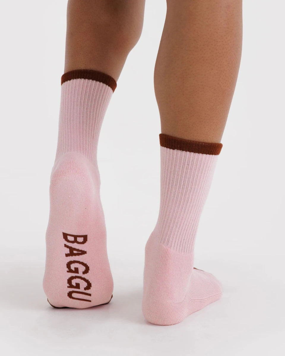 Chaussettes Ribbed Baggu Blush Mix - Ex - voto