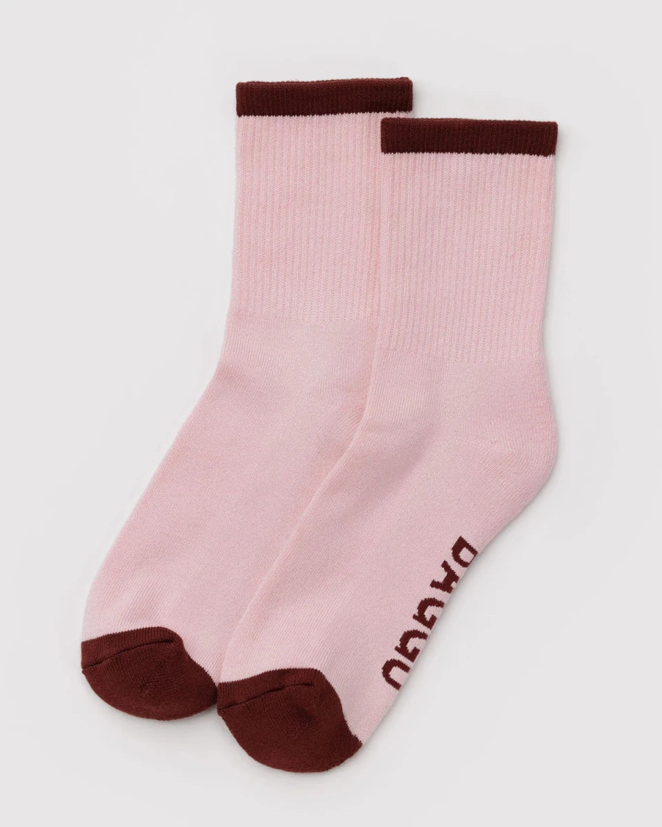 Chaussettes Ribbed Baggu Blush Mix - Ex - voto