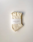 Chaussettes Ruffled Hugger Ivoires Le Bon Shoppe - Ex - voto