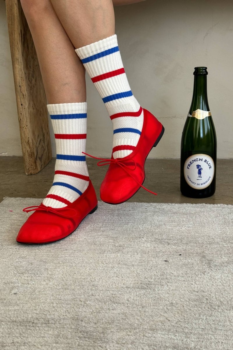 Chaussettes Striped Boyfriend Le Bon Shoppe - Ex - voto