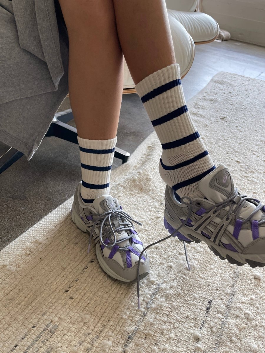 Chaussettes Striped Boyfriend Le Bon Shoppe - Ex - voto