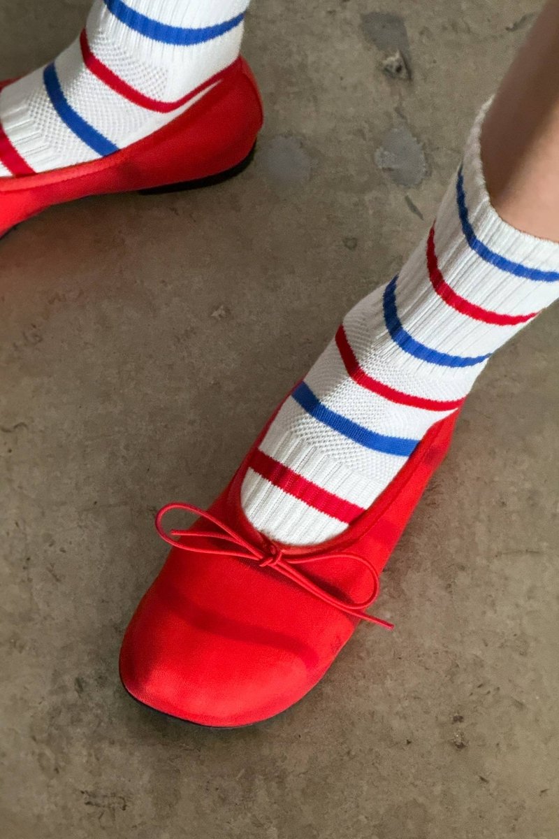 Chaussettes Striped Boyfriend Le Bon Shoppe - Ex - voto