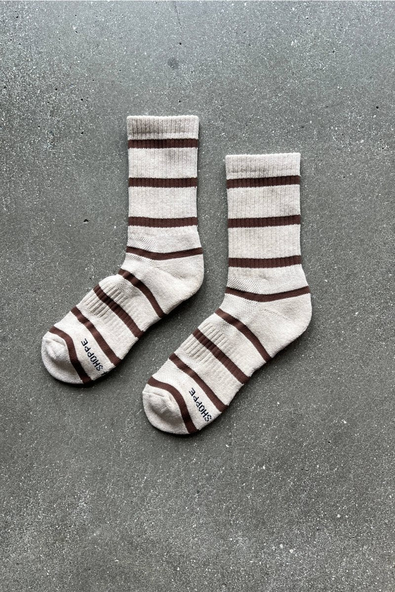 Chaussettes Striped Boyfriend Le Bon Shoppe - Ex - voto