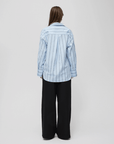 Chemise Erica Bleue All Row - Ex - voto