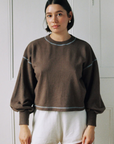 Merge Carob Cloud Sweater