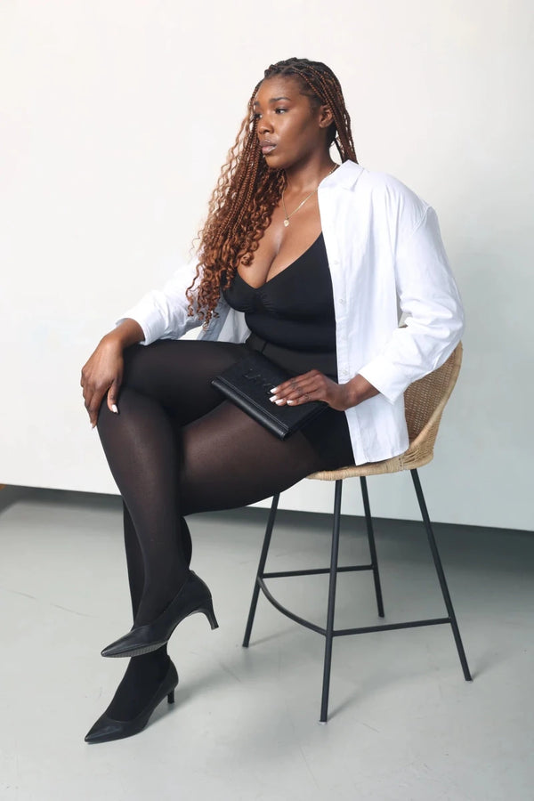 Collants Indéchirables Noirs Signé Sarah - Ex-voto