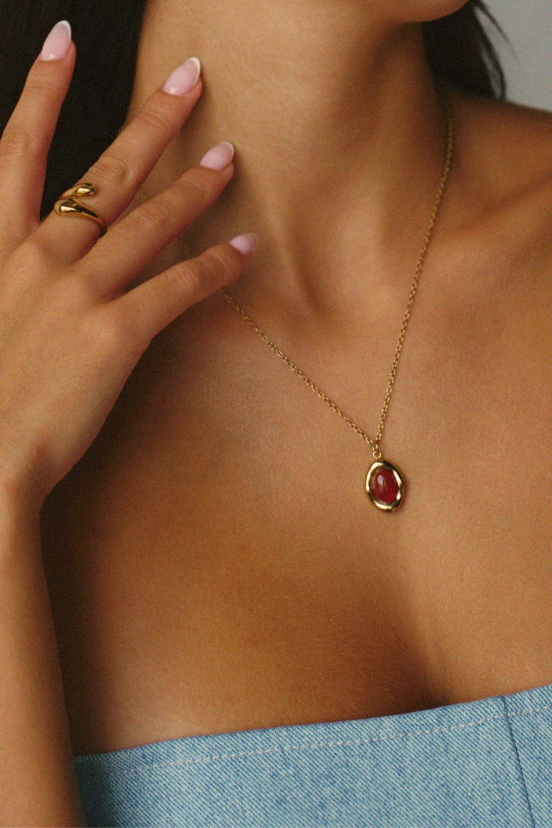 Collier Bordeaux Twenty Compass - Ex - voto