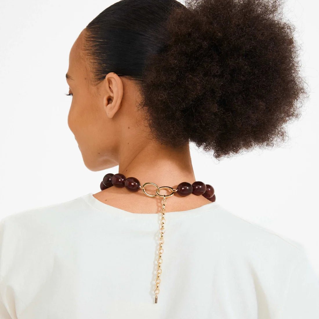 Collier de Billes Still Pilgrim (Or et Brun ou Argent et Jaune) - Ex-voto