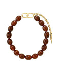 Collier de Billes Still Pilgrim (Or et Brun ou Argent et Jaune) - Ex-voto