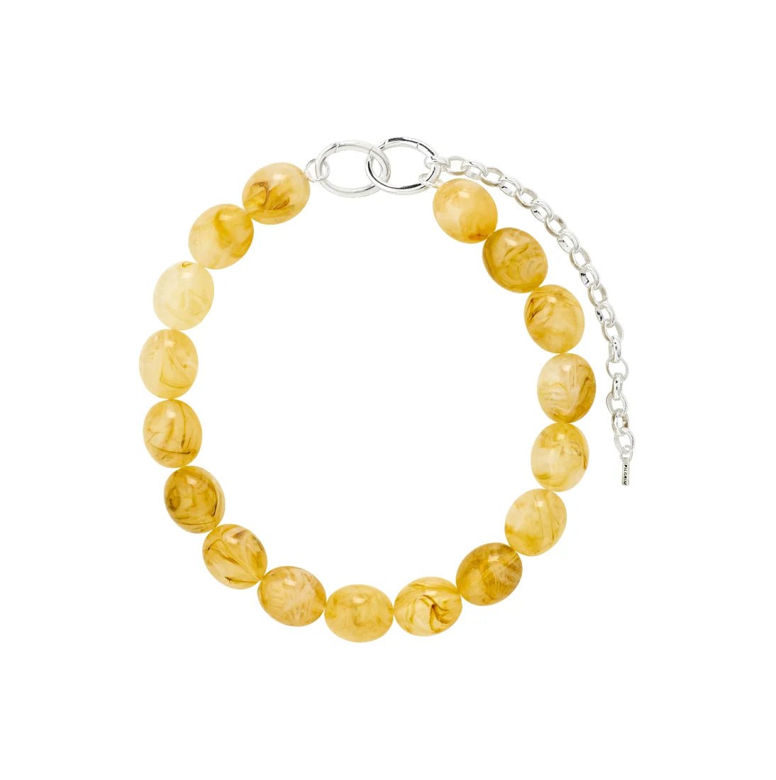 Collier de Billes Still Pilgrim (Or et Brun ou Argent et Jaune) - Ex-voto