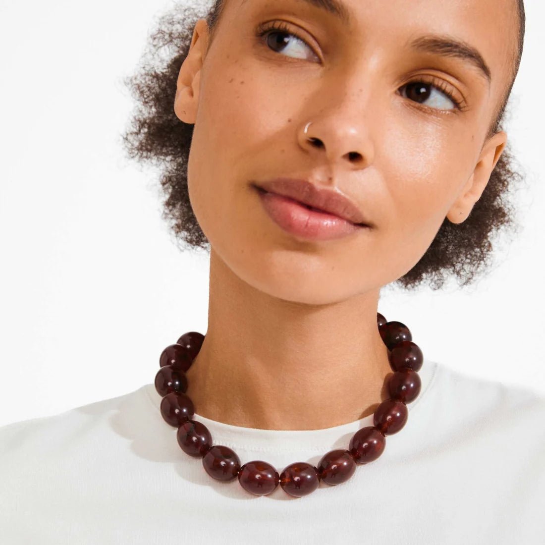 Collier de Billes Still Pilgrim (Or et Brun ou Argent et Jaune) - Ex-voto