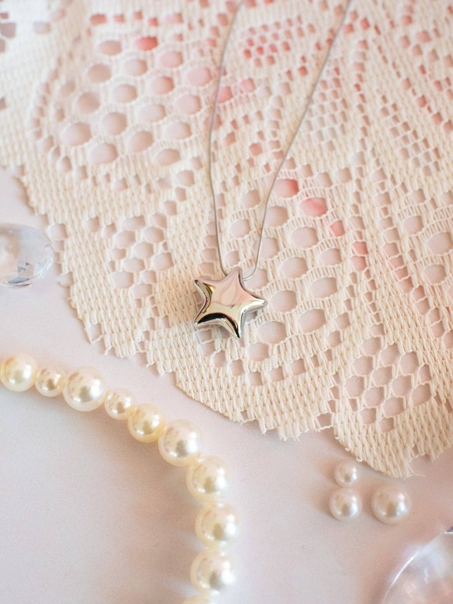 Collier Étoile Argent A Shop of Things - Ex - voto