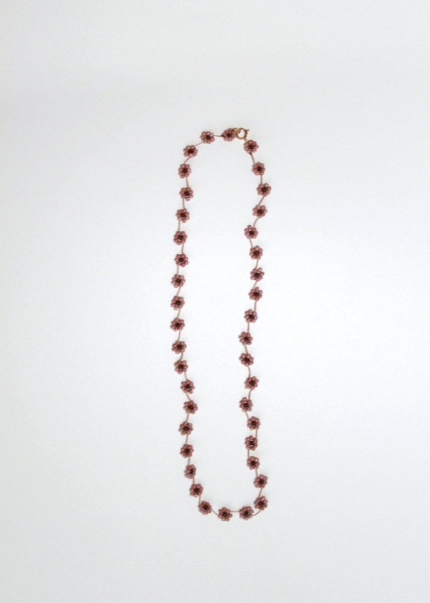 Collier Fiori Labro No.3 Blush - Ex - voto